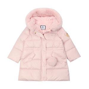 [티파니](강남점)프랜치캣 역시즌상품 연핑크오리털점퍼 Q36DSJ010P2