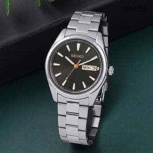 세이코 SUR343P1 데이데이트 아날로그 방수 클래식 정장 남자 메탈 시계 c