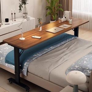 이동식 침대 책상 베드테이블 협탁 높이조절 높낮이조절 유압식 대형 침실 선반 노트북 테이블