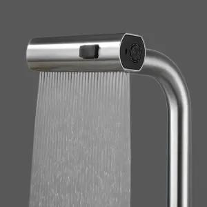 와이드 폭포수 수전 헤드 3way 싱크대 원홀 폭포수전 교체