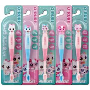 오루루 위시캣 피규어 키즈 칫솔(5개)/어린이 3세이상 캐릭터 아이냥