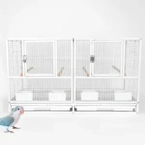 철제 분리형 새장 앵무새 케이지 퀘이커 코뉴어 A47-S