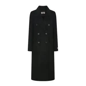 갤러리아 더블 브레스트 울 캐시미어 코트(GNBM0CT94)*
