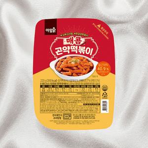 아임닭떡볶이 곤약떡볶이 매콤 간편간식 220g 3개