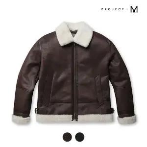 [프로젝트엠] 남여공용 스웨이드 무스탕_EPD4JJ1220