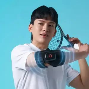 핫서클 EMS 에어 온열 팔꿈치 골프 테니스 전완근 엘보 마사지기