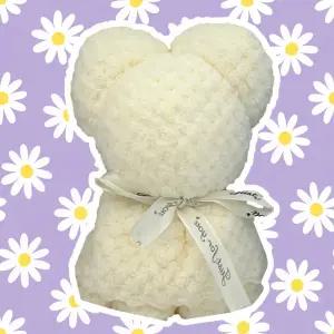 곰돌이 행주 타올 곰돌이 와플 극세사 행주 데이지 박스 포장 기념품 답례품