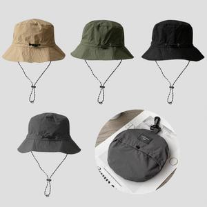 나은상점 베이직포켓접이식모자 휴대용 등산용 햇빛 차단 모자