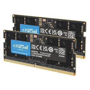 중요한 96GB DDR5 RAM, 5600MHz 또는 5200MHz 4800MHz 노트북 메모리 키트, SODIMM 262핀, 13세대 인텔 코어 및 AMD 라이젠 6000과 호환 - CT2K48G56C46S5