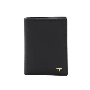 25FW  남성 스몰 그레인 레더 폴딩 카드 홀더 지갑 블랙 YM279 LCL081G 1N001