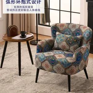 빈티지 소파 1인용 1인 원목 엔틱 싱글 의자 카페 포인트