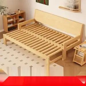 확장형 쇼파 침대 원목 소파베드 접이식 침대 원룸 공간활용 싱글 견고한 프레임 듀얼