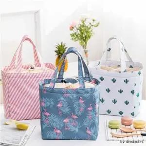 패턴 보냉백  보온백  아이스백  피크닉 소풍 가방 장바구니