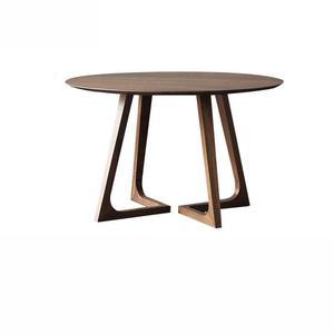 2인용 북유럽 티테이블 탁자 식탁 원형 월넛 로비 의자 거실 발코니 커피 카페