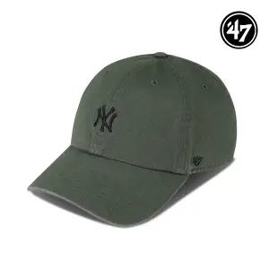 47브랜드 뉴욕 양키스 NY 스몰 로고 MLB 엠엘비 볼캡 야구 모자 모스 B-BSRNR17GWS-MS