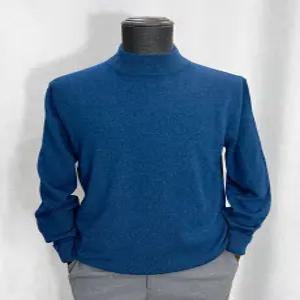 [바쏘옴므]폴라티 가을겨울 캐시미어 블렌드 니트반폴라 블루 Y4WN89-2