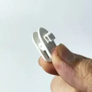 이어폰선 무전기선 정리 집게 클립 케이블