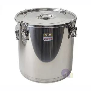 스텐단겹국통30호/스텐국통/보온국통/스텐김치통/김치통/스텐밥통/보온밥통/급식용국통/국내생산