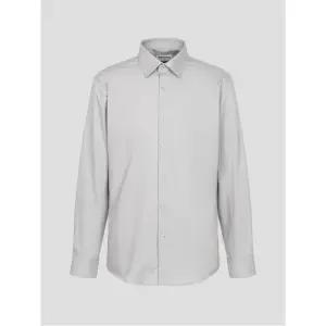 이지케어 스트레치 트윌 솔리드 셔츠 - 그레이 (MA5864FR33)