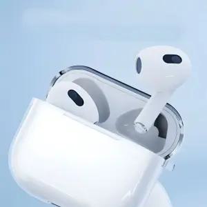 에어팟 4세대 투명 TPU 말랑이 키링 클리어 케이스 에어팟 케이스