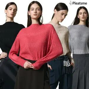 플리츠미 25FW 셔링 자수 블라우스 1종