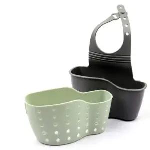 정리용수세미걸이 물빠짐 수전 정리용 고무 수납케이스 걸이형 다용도비누 비누받침대