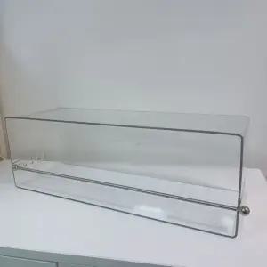 공방 꽂집 리본 정리 아크릴 벽 거치대 투명 꽂이 렉 디스플레이