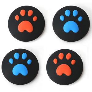 라이트프로 스위치 2용 엄지 그립, 닌텐도 2/프로 컨트롤러/PSP/Xbox/스팀 덱과 호환되는 귀여운 조이스틱 캡, 조이콘 스킨 미끄럼 방지 실리콘 아날로그 스틱 커버(블랙)