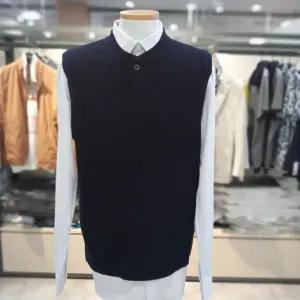 트레몰로 HC10 울혼방 추동 니트조끼 세정 트레몰로 울혼방 추동 라운드 니트조끼 TRN