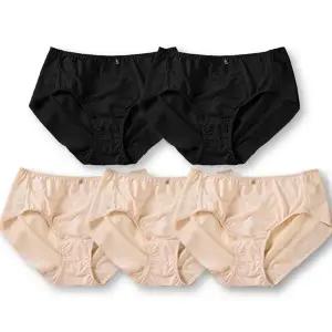 [포이]예스플러스_노라인팬티5매세트/40데니아/맥시타입/무형광/빅사이즈