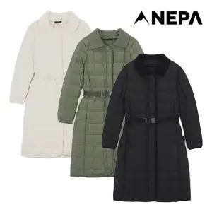 여성 모노 튜브 롱 다운자켓 7K82059