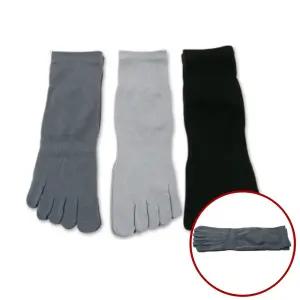 the꼬미꼬미  남성 발가락 분리형 양말 면소재 무지 기본 검정 회색