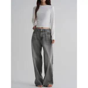 [에잇세컨즈] 워싱 와이드 데님  라이트 그레이 (355921LPK2)