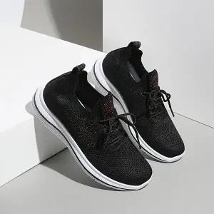 [잭앤질]잭앤질 발목 밴딩 큐빅 스니커즈(JA3Z185)