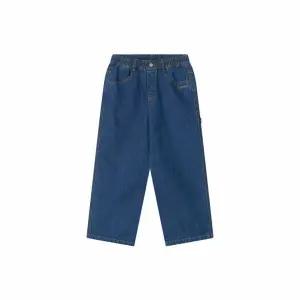 커버낫키즈 - 아치그래픽 와이드 데님팬츠 블루 CK2503IP42