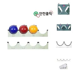안전클릭 안전모 걸이대 4구 안전모 걸이대 4구/거치대/보관함/안전모걸이대/이동식/거치대4구/거치/진열