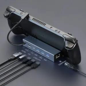 올인원 스탠드 도킹 독 충전 호환 스테이션 스팀덱