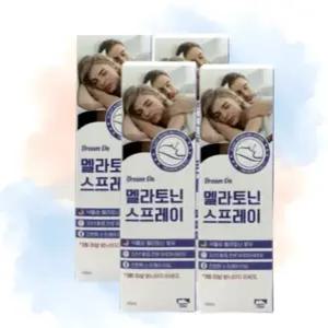 해피카사 드림온 멜라토닌 스프레이 100ml 4개 Dream On