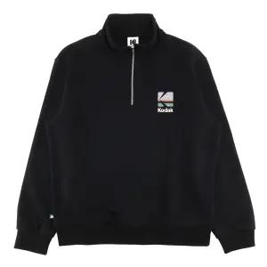 코닥 레인보우 반집업 맨투맨 K5323LFSH2BLK