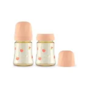 그로미미 신생아 젖병 배앓이 방지 트윈팩 코랄 200ml