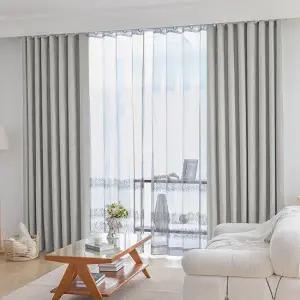 [지나송]비엔느 암막커튼+코디커튼+커튼봉(중형)