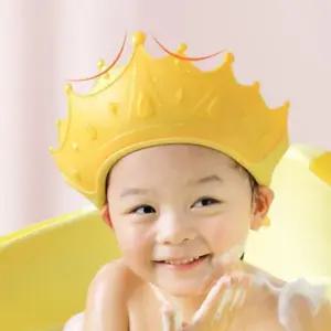 샤워캡 샴푸 헤어캡 목욕 아기 유아 방수 머리감기기 (WFJVVHX)