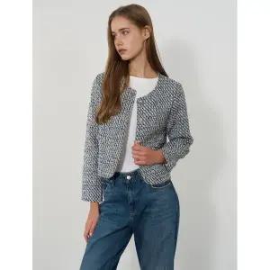 [나인식스뉴욕]라운드넥 트위드 하객 자켓 NP3JK016L0 _P405776365