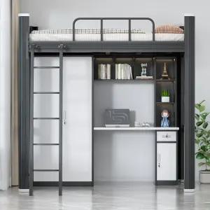 부자네 올인원벙커침대 인테리어 학생 성인 책상형