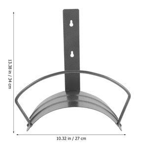 헤비 듀티 철제 호스 걸이 정원 홀더 야외 수도꼭지 울타리 보관용 물 파이프 랙