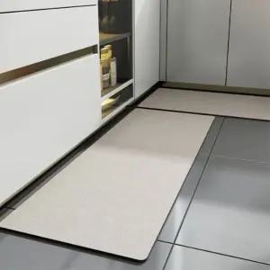 고품질 비타리토 소프트 규조토 발매트 2종세트 베이지 소프트규조토발매트 부엌매트 주방매트 (WFJUQ2L)