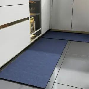 고품질 비타리토 소프트 규조토 발매트 2종세트 블루 소프트규조토발매트 화장실발매트 (WFJUQ2M)