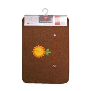 고품질 SE 모던 자수 발매트 오늘도 웃자 랜덤발송 (WFJUQ0L)