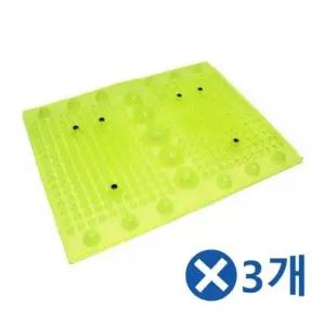 고품질 다용도 발건강 지압매트x3개 발매트 주방매트 지압판 (WFJUQ37)