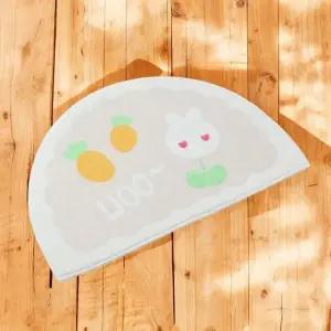 고품질 게더릭 소프트 반달 발매트 (토끼) 샤워발판 논슬립매트 샤워부스매트 (WFJUQ5Z)